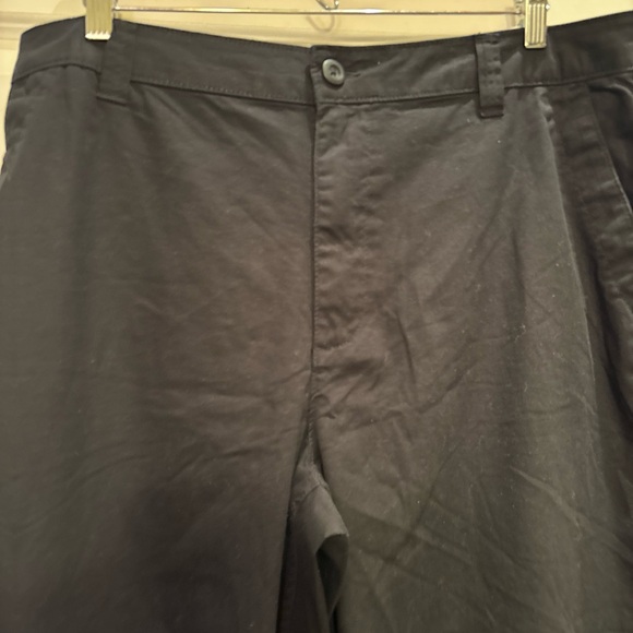 NWT Old Navy OG Chino Ankle Pants size XL Black Gorpcore Indie Granola Classic - Picture 3 of 9